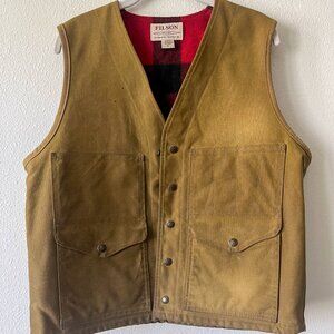 Filson - Tin Cloth Wool Lined Vest - M